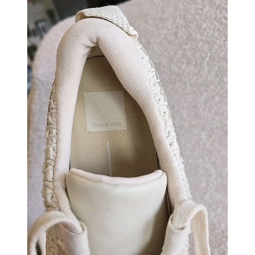 Dolce Vita‎ Dolen Sneakers in Sandstone Knit Women's Size 10 Platform Shoes